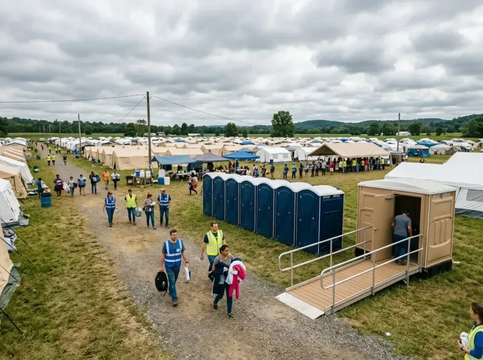 disaster-relief-camp-restrooms-010 — frequently asked questions, Dumpster & Portable Bathrooms Rental in Manila, AR